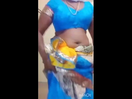 malu aunty tite boob show